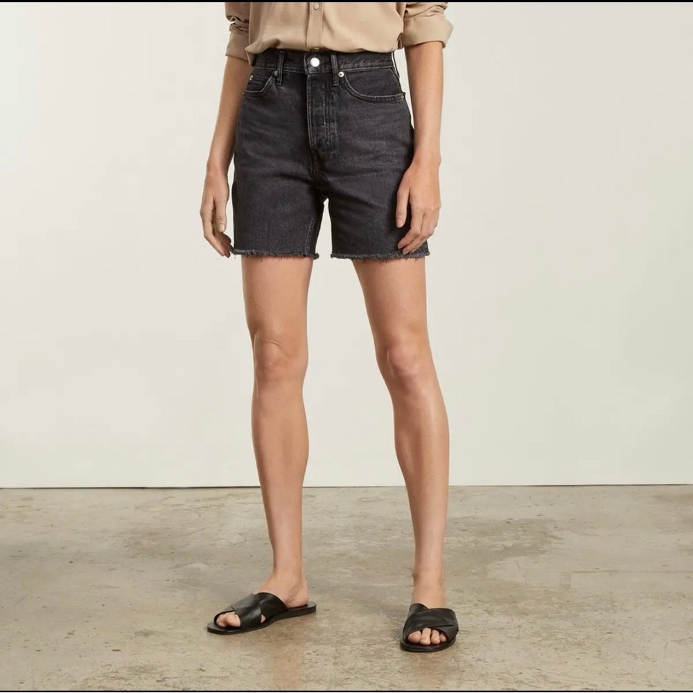 Everlane The Way High Jean Short in Hartford Cloud Size 26